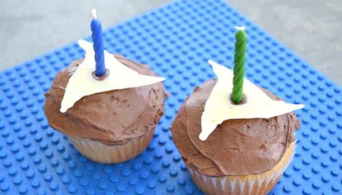 fiesta ninjago cupcakes