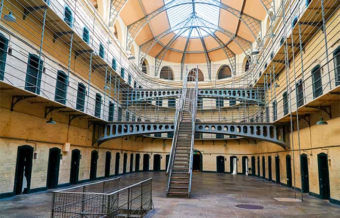 Dublín con niños, cárcel de Kilmainham