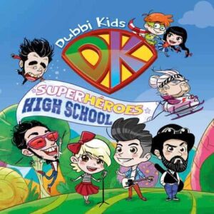 Superheroes High School, libro-CD de Dubbi Kids
