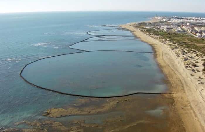 Corrales de Pesca en Chipiona Cádiz