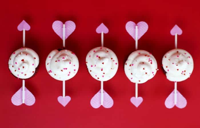 Recetas fáciles para San Valentín, cupcakes de Cupido