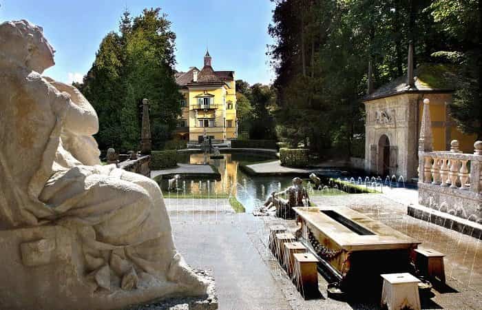 Viajar a Austria con niños Palacio Salzburgo 