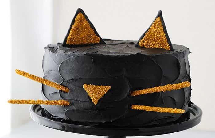 fiesta temática de gatitos tarta