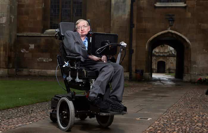 Stephen Hawking en Cambridge