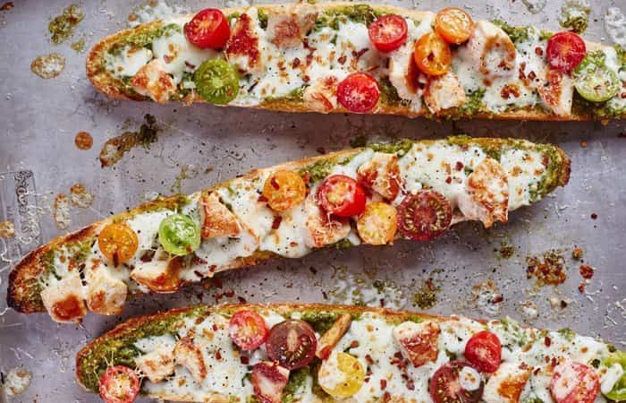 recetas fáciles para cenas pan pizza