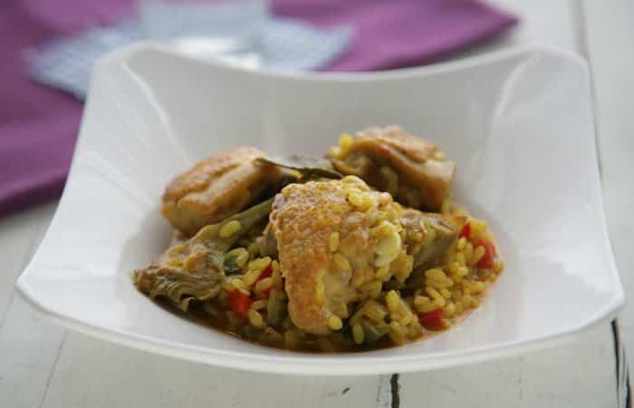 Pollo con arroz