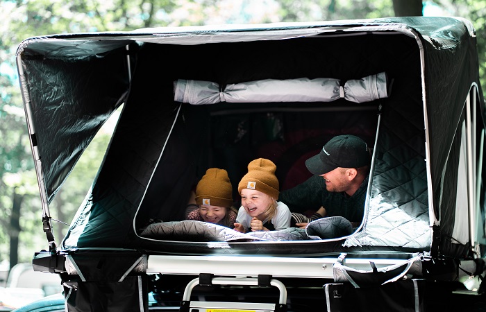 Kit de acampada al ir de festival con niños