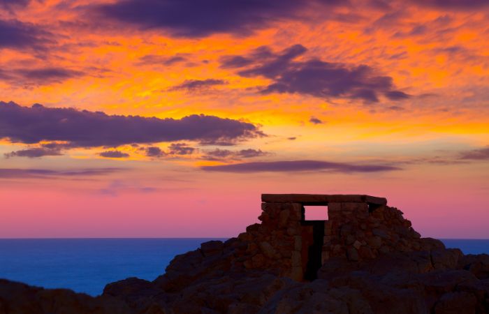 Las mejores puestas de sol de España: en punta Nati