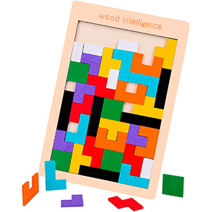 Tetris de madera