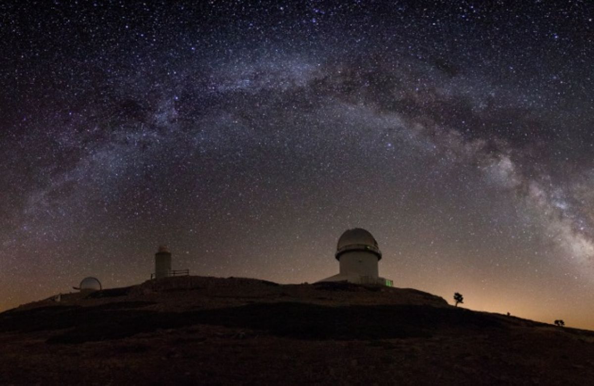 Lluvia de estrellas de las perseidas: Observatorio de Javalambre