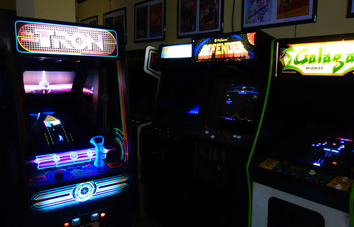 planes retro: museo arcade vintage