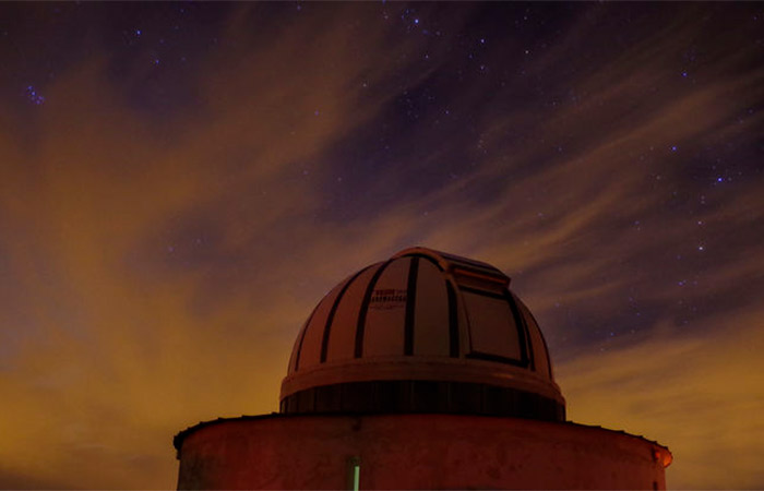 Lluvia de estrellas de las Perseidas. Observatorio Astronómico de Forcarei