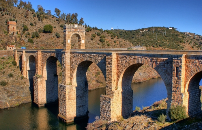 Puente romano de Alcántara en Cáceres