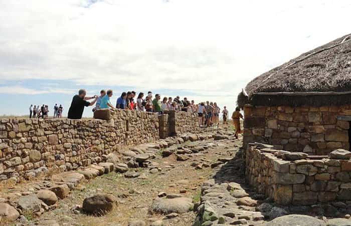 Visita el yacimiento arqueológico de Numancia