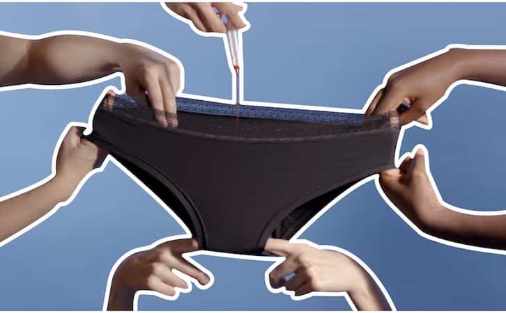 Braguitas menstruales lavables | Fuente: canva