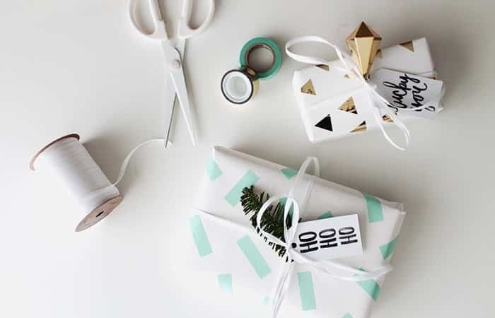7 Formas de decorar tu Navidad con washi tape