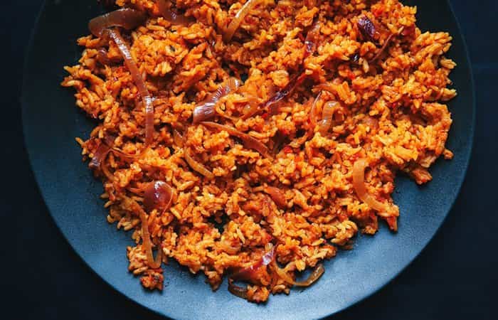 arroz al horno Jollof