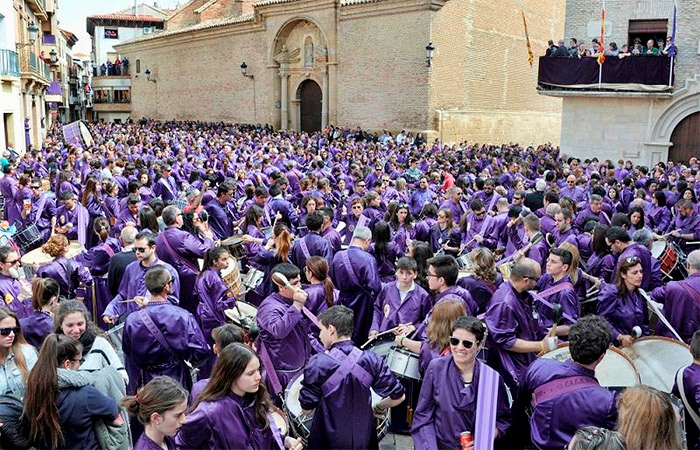 procesiones más destacadas de España: La Rompida de la Hora, en Calanda, Aragón