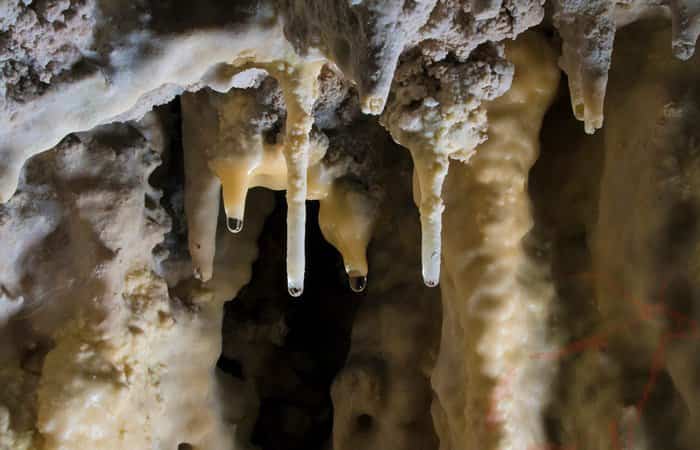 Estalactitas de las Cuevas de Nerja
