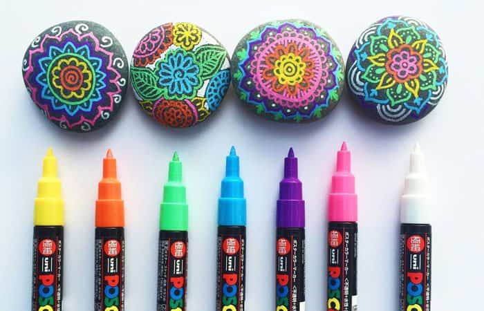 zentangle en piedras