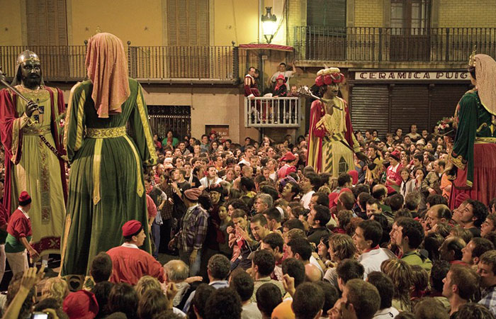 Fiesta de la Patum de Berga, en Barcelona