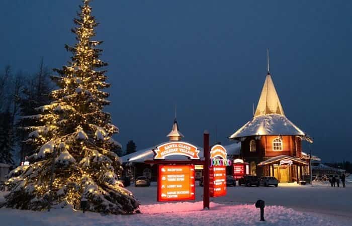 Santa Claus Village en Laponia