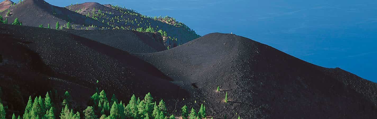 Volcanes negros de La Palma