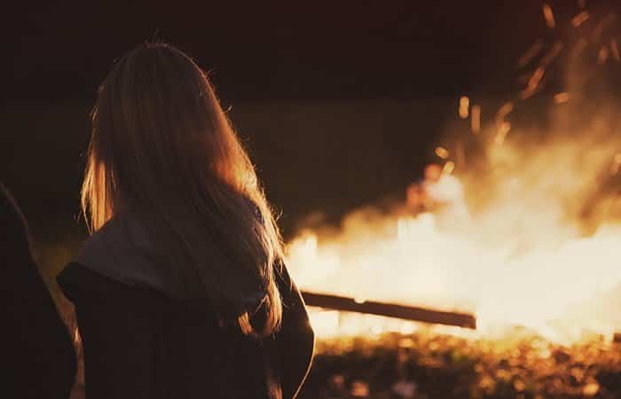 Cuidado con el fuego y con el humo