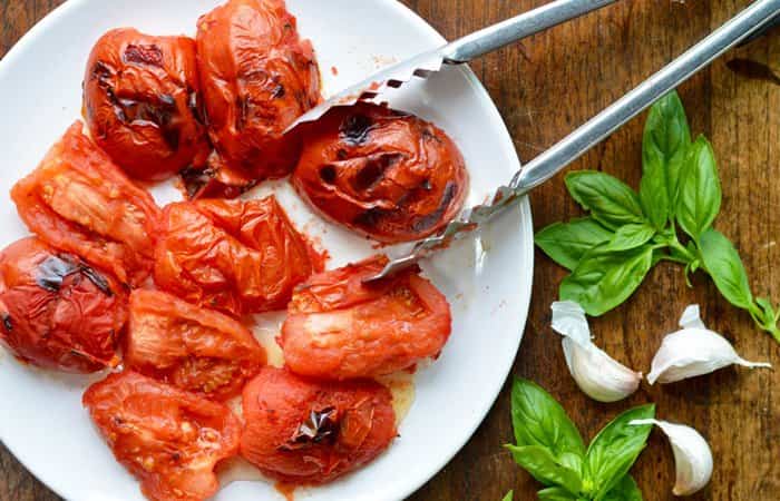 salsas caseras para verano de tomate asado