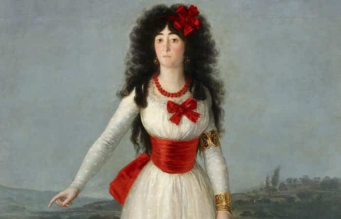 Retrato de la Duquesa de Alba por Goya