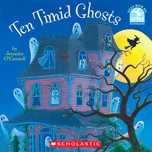 Libros de Halloween en inglés: Ten timid ghost