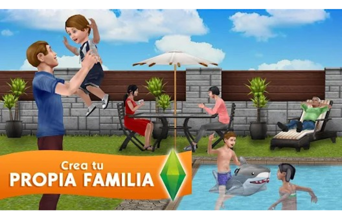 apps para jugar online: pantalla de los sims