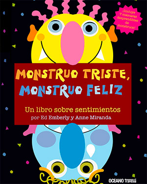 libros para niños de 5 años: Monstruo triste, monstruo Feliz
