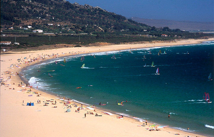Playa de Los Lances, Cádiz, para hacer paddle surf