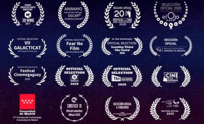 Selección del cortometraje Casos Imposibles en Festivales