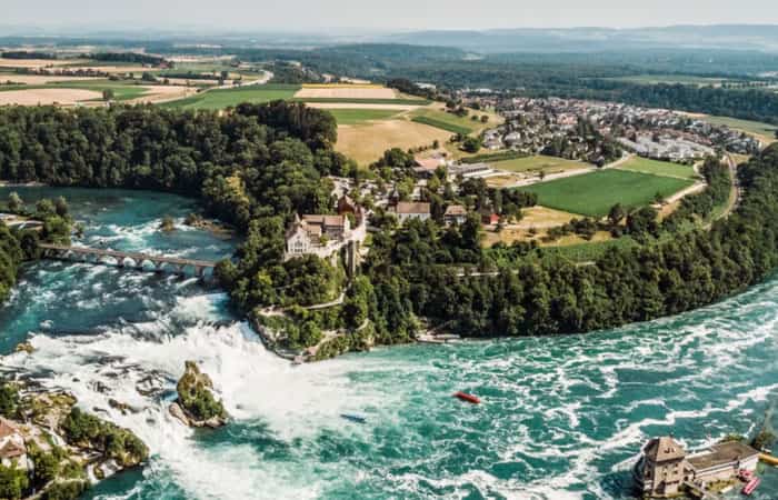 Cataratas del Rin, Suiza
