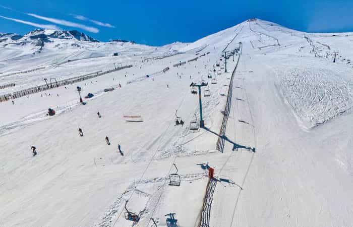 El Colorado, Chile, perfecta para esquiar en agosto