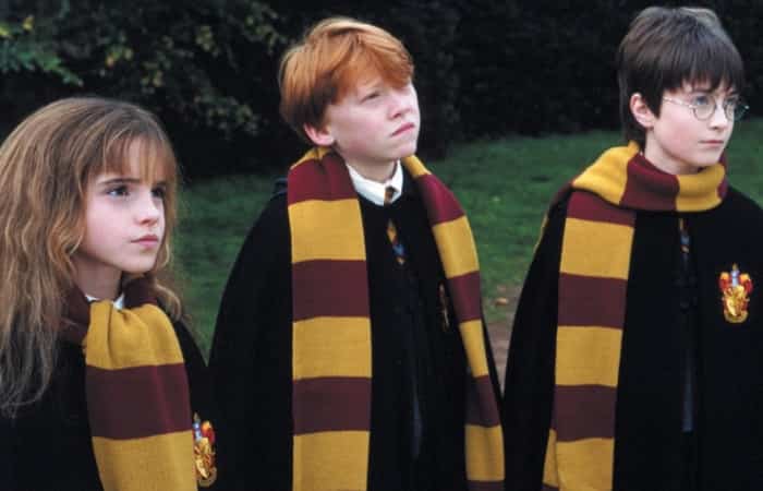 Harry Potter, Ron Weasley y Hermione Granger