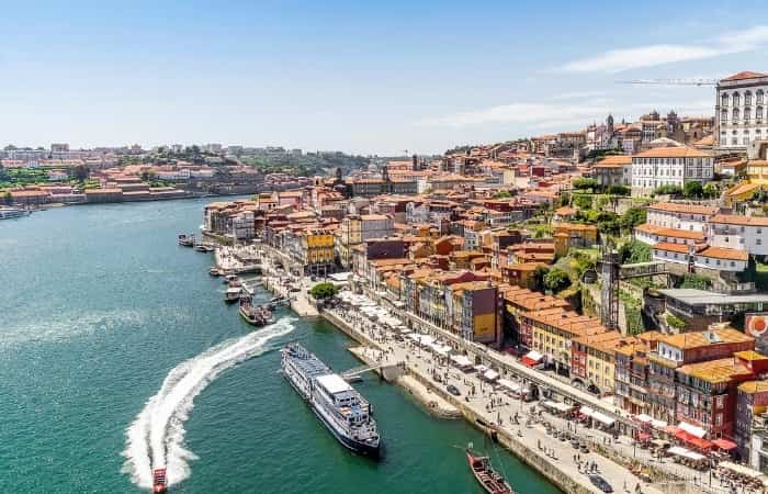 Ciudades perfectas para un fin de semana: Oporto, vista aérea