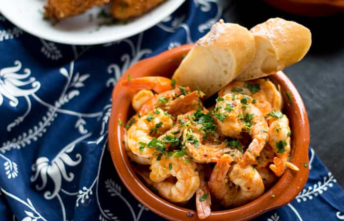 tapas de gambas