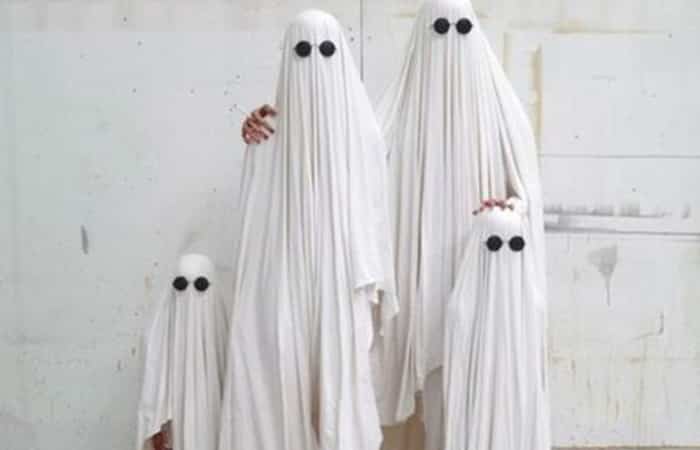 Disfraces caseros para Halloween de fantasmas