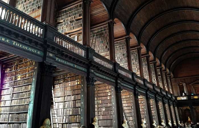 mejores bibliotecas del mundo: Trinity College, Dublín