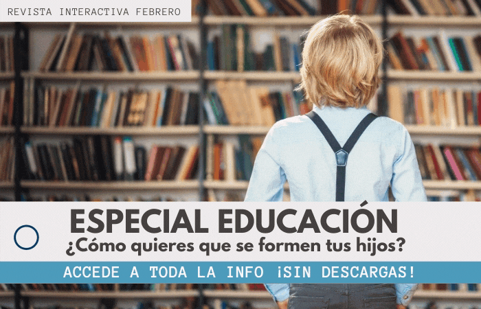 Revista interactiva febrero 2021: Especial educación