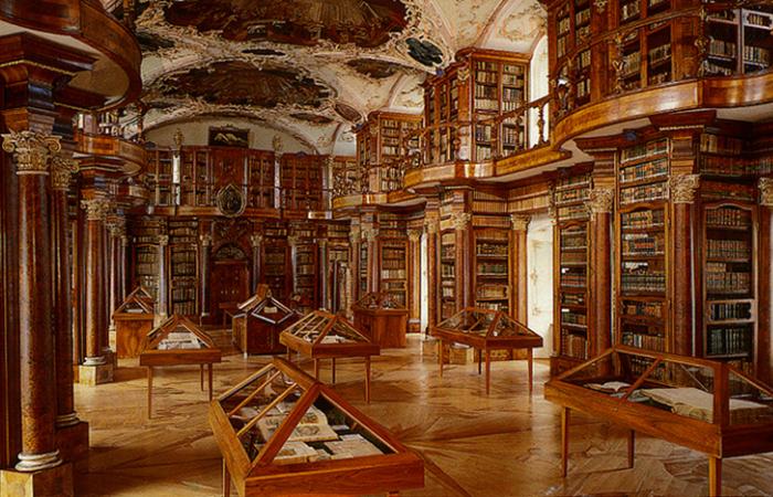 st gallen biblioteca bibliotecas del mundo