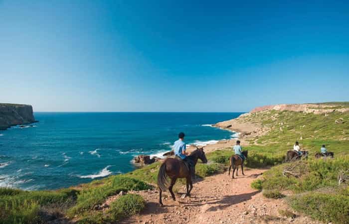 rutas a caballo por España: Camí de Cavalls, Menorca