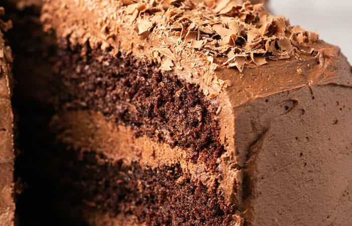 tarta de chocolate sin lactosa