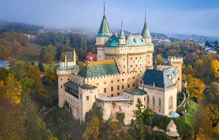 Castillo de Bojnice, en Eslovaquia