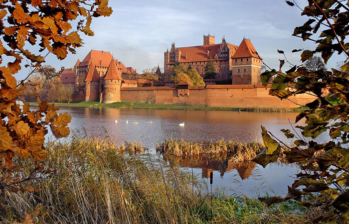 Castillo de Malbork, en Polonia