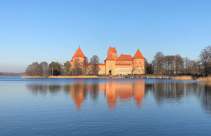 Castillo de Trakai, en Lituania