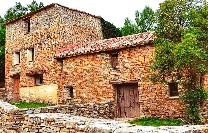 El pueblo de Valdelavilla en Soria